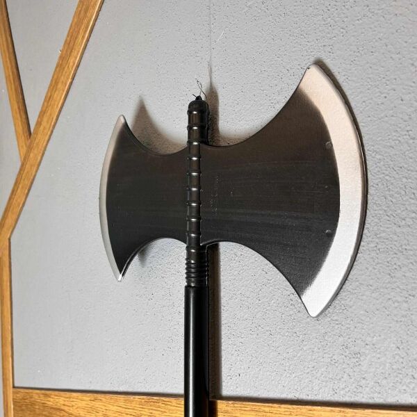 Halloween Geçmeli Çubuklu Çift Yönlü Balta 100 Cm - 2