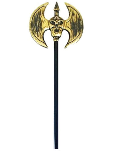 Halloween Çubuklu Çift Yönlü Eskitme Balta 55 Cm - 