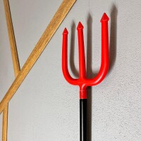 Halloween Geçmeli Çubuklu Şeytan Mızrağı 110 cm - 2