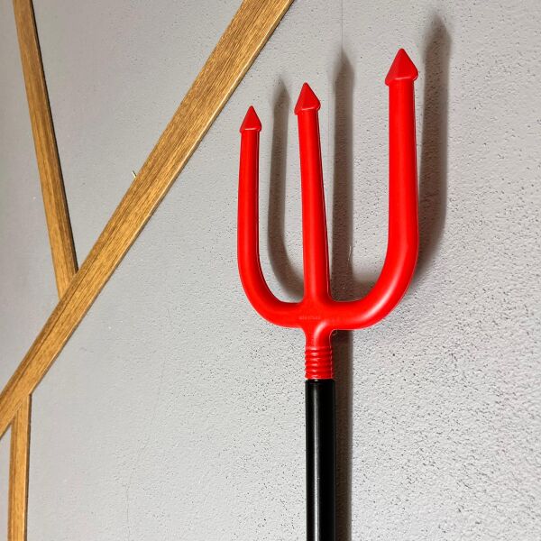 Halloween Geçmeli Çubuklu Şeytan Mızrağı 110 cm - 2