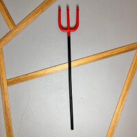 Halloween Geçmeli Çubuklu Şeytan Mızrağı 110 cm - 3