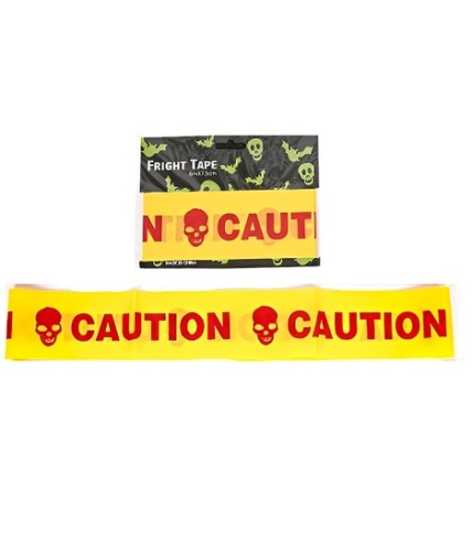 Halloween Emniyet Şeridi Caution 6 Metre - 