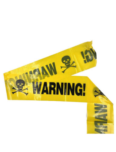Halloween Emniyet Şeridi Warning 6 Metre - 1