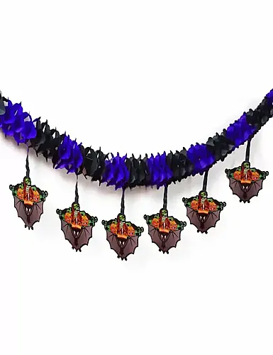 Halloween Garland Uzar Süs Zombi Figürlü 3mt - 