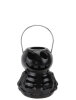Halloween Işıklı Fener İskelet 8 Cm Siyah - 1