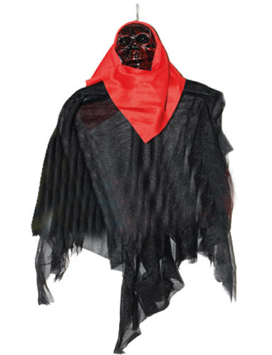 Halloween İskelet Korkuluk 40 Cm Siyah - 1