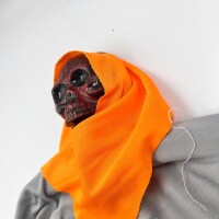 Halloween İskelet Korkuluk 40 Cm Gri - 2