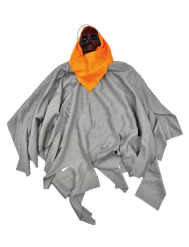 Halloween İskelet Korkuluk 40 Cm Gri - 