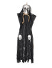 Halloween İskelet Korkuluk 70 Cm Siyah - 1