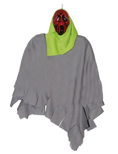 Halloween İskelet Korkuluk Çığlık 40 Cm Gri - 