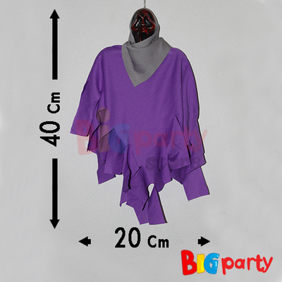 Halloween İskelet Korkuluk Çığlık 40 Cm Mor - 2