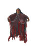 Halloween İskelet Korkuluk Işıklı Sesli 30 Cm Kahverengi - 1