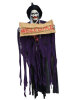 Halloween İskelet Korkuluk Welcome Işıklı Sesli 120 Cm Mor - 1