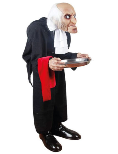 Halloween Karşılama Uşak Tepsili Haraketli Sese Duyarlı Pilli - 