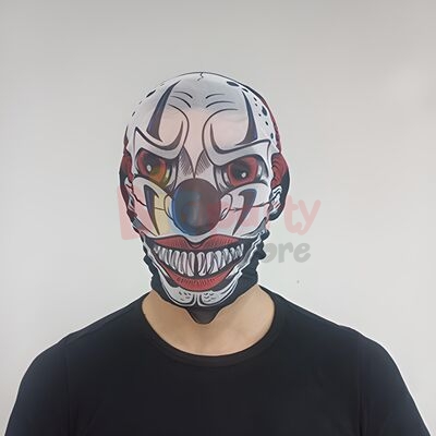 Halloween Korku Maskesi Transparan Palyaço - 2