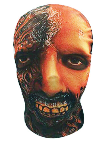 Halloween Korku Maskesi Transparan Robot Yüz - 