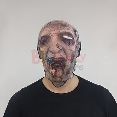 Halloween Korku Maskesi Transparan Zombi - 2
