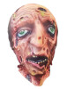 Halloween Korku Maskesi Transparan Zombi Yeşil Gözlü - 1