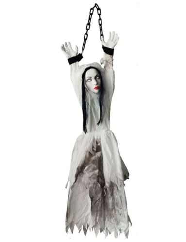 Halloween Korkuluk Gelin Titreyen Model Haraketli 120 Cm - 