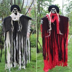 Halloween Korkuluk İskelet 140 Cm - 2