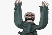 Halloween Korkuluk Sürünen Hareketli Zombi 90 cm - 2