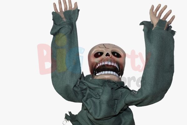 Halloween Korkuluk Sürünen Hareketli Zombi 90 cm - 2