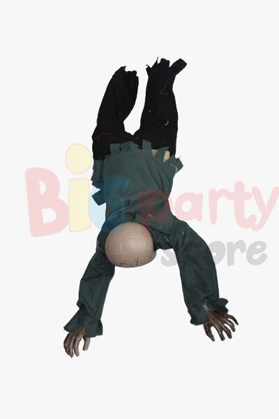 Halloween Korkuluk Sürünen Hareketli Zombi 90 cm - 5
