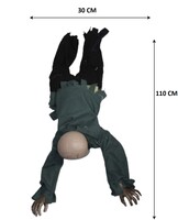 Halloween Korkuluk Sürünen Hareketli Zombi 90 cm - 3