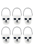 Halloween Kuru Kafa Mumluk 6 Cm 6lı Beyaz - 1