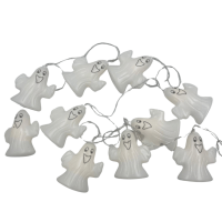 Halloween Led Işık Hayalet 8 cm 10 Parça - 1