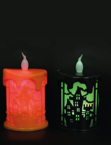 Halloween Led Mum 9 cm Turuncu - 2