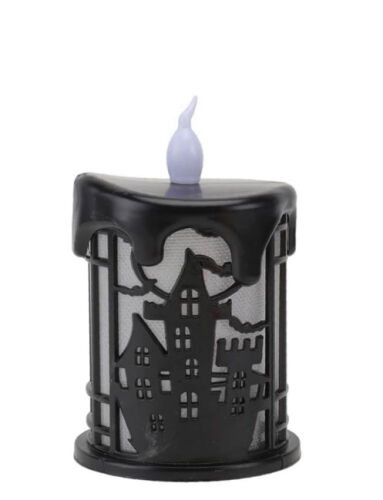 Halloween Led Mum 9 cm Siyah - 1