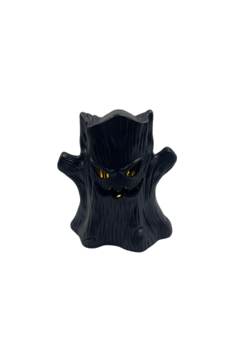 Halloween Ledli Işık Ağaç Model 8 Cm Siyah 12 Parça - 2