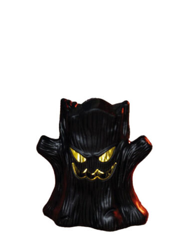 Halloween Ledli Işık Ağaç Model 8 Cm Siyah 12 Parça - 2