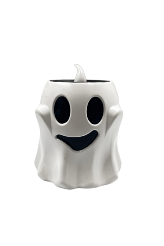 Halloween Ledli Işık Hayalet Figür 8 Cm Beyaz 12 Parça - 2