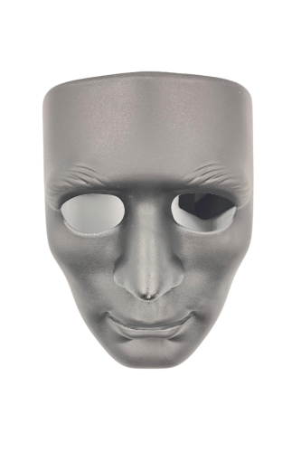 Halloween Maske Anonim Erkek Model Siyah - 1