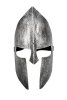 Halloween Maske Gladyatör Eskitme Gümüş - 1