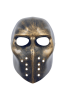 Halloween Maske Jason Eskitme Altın - 1