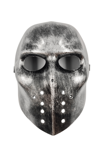 Halloween Maske Jason Eskitme Gümüş - 1