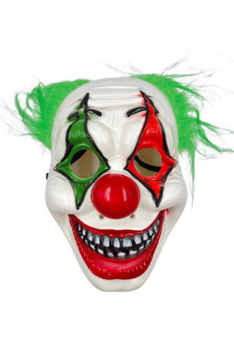 Halloween Maske Joker Palyaço Burunlu - 1