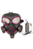Halloween Maske Neon Gaz Maskesi Pembe - 2