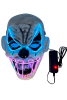 Halloween Maske Neon Işıklı Joker Pembe Mavi - 2