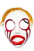 Halloween Maske Saçlı Model Büyük Göz - 1