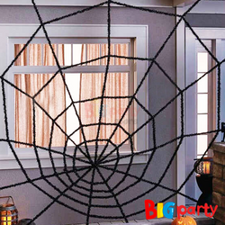Halloween Örümcek Ağı 1x1 Metre Siyah - 1