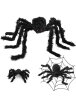 Halloween Örümcek Figür 30 Cm Siyah - 1