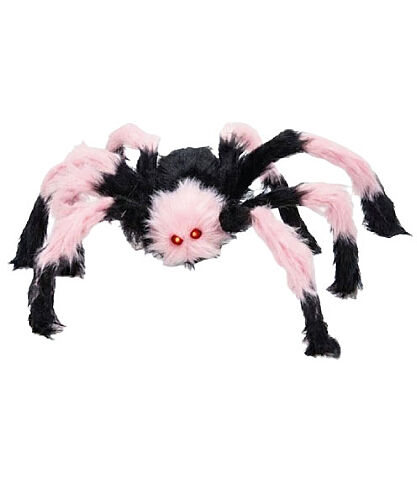 Halloween Örümcek Figür 45 Cm Pembe - 