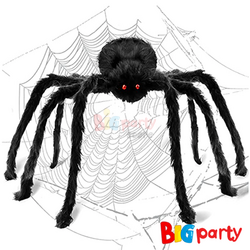 Halloween Örümcek Figür 65 Cm Siyah - 2