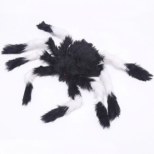 Halloween Örümcek Figür 70 Cm Beyaz - 