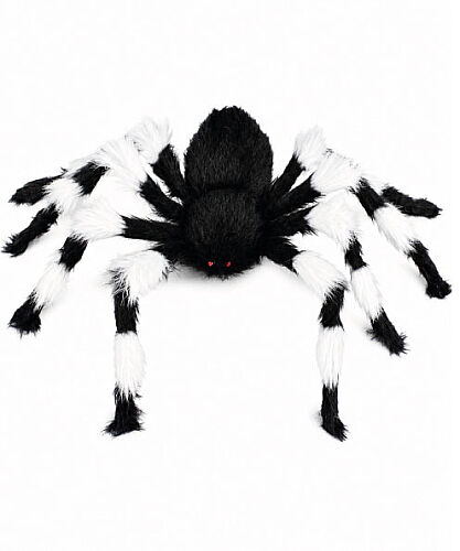 Halloween Örümcek Figür 70 Cm Beyaz - 