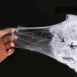 Halloween Pamuklu Örümcek Ağı 20 Gr Beyaz - 2